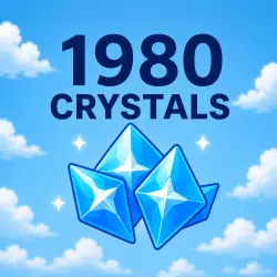 1980 CRYSTALS – x2 ON FIRST TOP-UP