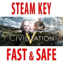 Sid Meier's: Civilization V + 14 DLC (STEAM KEY) RU/CIS