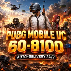 PABG MOBILE UC | 24/7 | AUTO-ISSUE BY ID (GLOBAL)