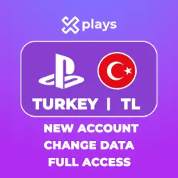 NEW ACCOUNT - TÜRKIYE | PLAYSTATION PS4/PS5 | DATA CHANGE | CURRENCY TL