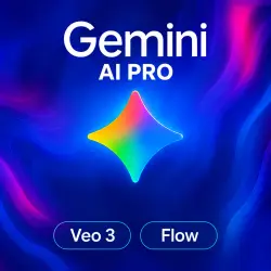 Gemini AI PRO + VEO 3 + FLOW | 1-Month Personal Plan | 1,000 Credits