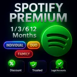 Spotify PREMIUM Account | 1-3-6-12 Months