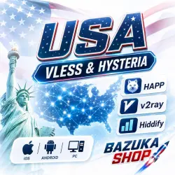 VPN USA VLESS PERSONAL PRIVATE