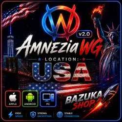 VPN USA AMNEZIA v1.5/2.0/3.1 PRIVATE VPN AMNEZIAWG VPN PREMIUM