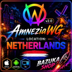 VPN NETHERLANDS AMNEZIA v1.5/2.0/3.1 AMNEZIAWG PREMIUM VPN PRIVATE VPN