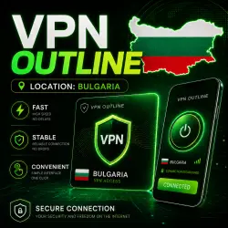 Outline VPN Bulgaria | Auto Delivery | Unlimited