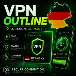 Outline VPN Germany | Auto Delivery | Unlimited