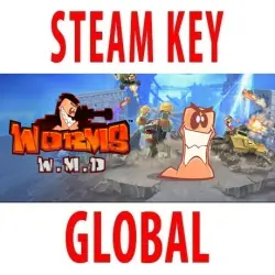 Worms W.M.D (WMD) + All Stars DLC (STEAM KEY) GLOBAL
