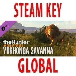 theHunter Call of the Wild - Vurhonga Savanna (DLC) STEAM KEY GLOBAL