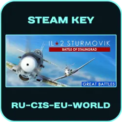 IL-2 Sturmovik: Battle of Stalingrad - Steam Key - RU-CIS-UA-EU-World