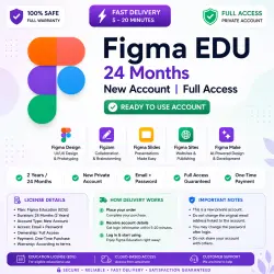 Figma EDU | 24 Months | New Account | Full Access |