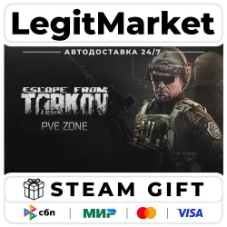 Escape from Tarkov: PVE Zone DLC Steam РУ+МИР АВТО