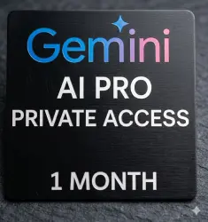 Gemini Google AI Pro | 1 месяцев. (активация в вашем аккаунте)