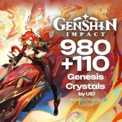 980+110 Genshin Impact Crystals | BY UID | AUTO