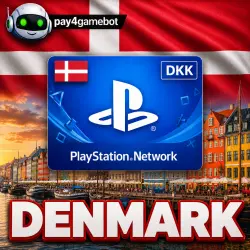 Playstation Network PSN Код Дания 100 DKK - 1500 DKK