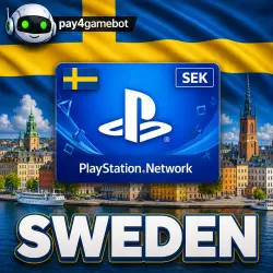 Playstation Network PSN Код Швеция 150 SEK - 2900 SEK