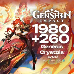 1980+260 Genshin Impact Crystals |By UID| AUTO