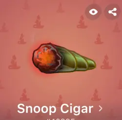 Snoop Cigar SNOOP DOG CIGAR NFT TELEGRAM
