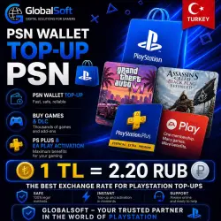 Türkiye PSN TOP-UP • PURCHASE GAMES • PS PLUS SUBSCRIPTION • PS PLUS • LUX • EXTRA • EA PLAY