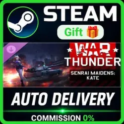 War Thunder - Senrai Maidens: Kate Pack STEAM PC GIFT