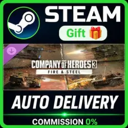 Company of Heroes 3: Fire & Steel STEAM PC GIFT