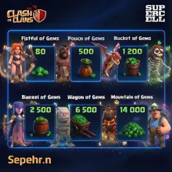 Clash of Clans Gems, лот №281922