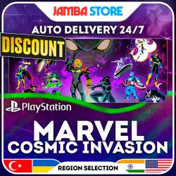 MARVEL Cosmic Invasion · PS5 · TR/UA/IN/US · AUTO 24/7 · DISCOUNT 30.07