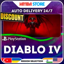 Diablo IV · PS4/PS5 ·| TR/UA/IN/PL/US · AUTO 24/7 · DISCOUNT 27.08