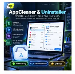 AppCleaner & Uninstaller 12 months/Lifetime