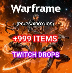 Warframe +999 Items Twitch Drops Warframe