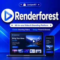 Renderforest Lite/PRO | 1month to your account