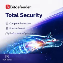 Bitdefender Total Security - 6 months until 02/04/2027 (Account)