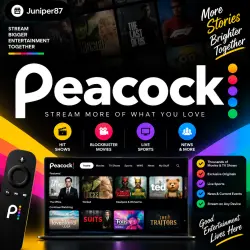 Peacock Premium Plus 1 month Subscription，shared account