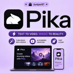 Pika Ai Fancy+6000 credits Subscription 1Month丨pikalabs