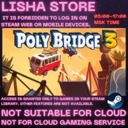 ОБЩИЙ АККАУНТ ТОЛЬКО ОФФЛАЙН Poly Bridge 3