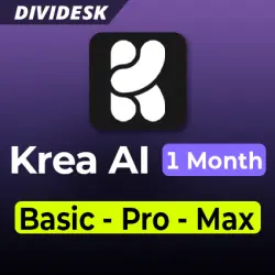 Krea AI Basic/Pro/Max Supscription | 1 Month - TOP UP CREDITS