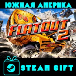 FlatOut 2 STEAM GIFT LATAM (BR MEX ARG)