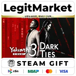 Yakuza Kiwami 3 & Dark Ties DELUXE / Steam AUTO РУ+МИР
