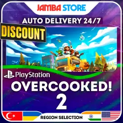 Overcooked! 2 · PS4 · TR/UA/PL/US · AUTO 24/7 · DISCOUNT 27.08