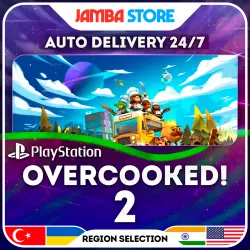 Overcooked! 2 · PS4 · TR/UA/IN/PL/US · AUTO 24/7