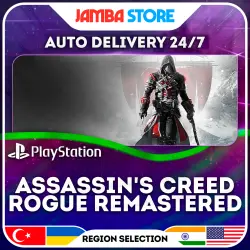 Assassin's Creed Rogue Remastered · PS4/PS5 · TR/UA/IN/US · AUTO 24/7
