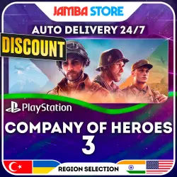 Company of Heroes 3 · PS5 · TR/UA/PL/US · AUTO 24/7 · DISCOUNT 10.09