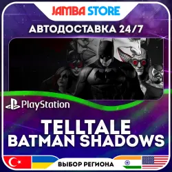 Telltale Batman Shadows · PS4 · TR/UA/IN/US · АВТО 24/7
