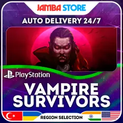 Vampire Survivors · PS4/PS5 · TR/UA/IN/US · AUTO 24/7