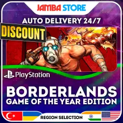 Borderlands: Game of the Year Edition · PS4 · TR/UA/IN/US · AUTO 24/7 · DISCOUNT
