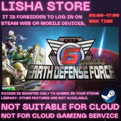 SHARED OFFLINE EARTH DEFENSE FORCE 6
