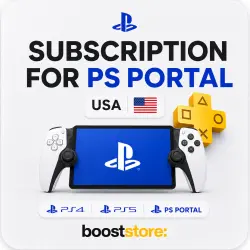 PS Portal Subscription - 1, 3, or 12 Months of PS Plus Premium USA