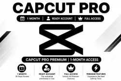 CAPCUT PRO PREMIUM | 1 Month | Ready Account
