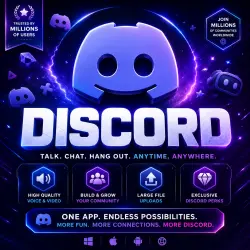DISCORD NITRO 1-12 MONTHS + 2 FULL BOOSTS
