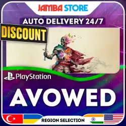Avowed · PS5 · TR/IN/PL/US · AUTO 24/7 · DISCOUNT 13.08